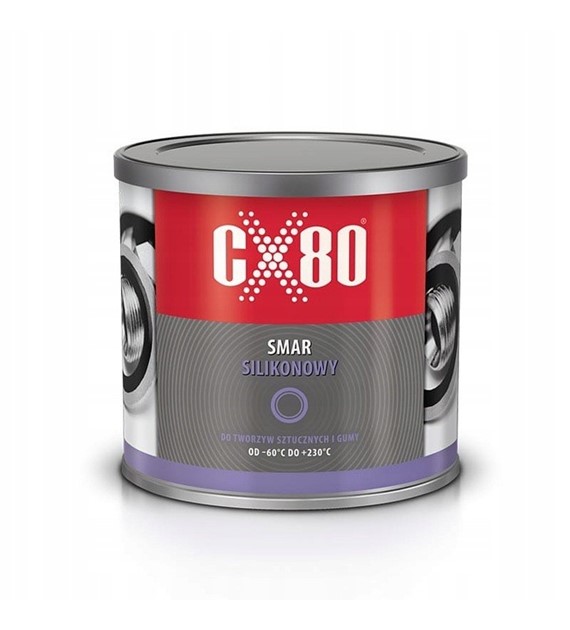 CX 80 SMAR silikonowy 500g smar do tworzysz wsztucznych i gumy