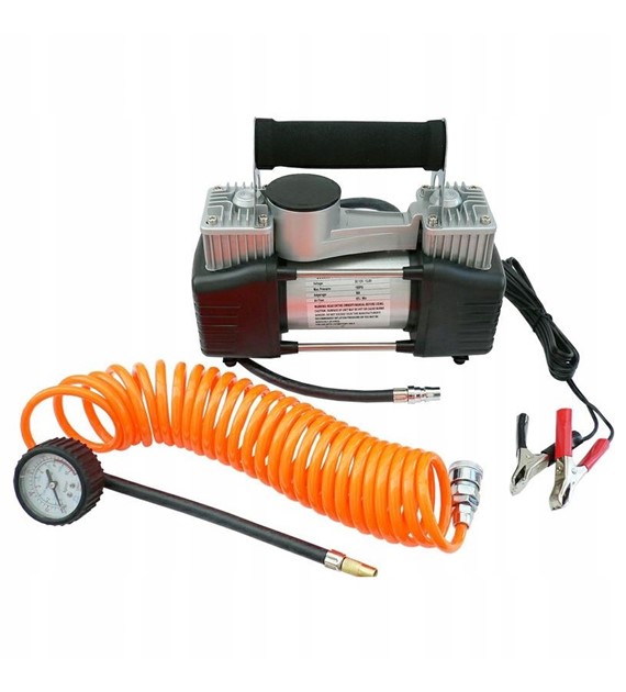 Kompresor Samochodowy dwutłokowy 12V