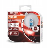 Żarówka OSRAM H7 12V 60/55W Night Breake Laser NEXT 150% 2szt