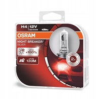 Żarówka Osram H4 12V 60/55W Night Breake Silver 100% BOX 2 szt