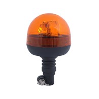 Lampa 12/24V z elastycznym mocowaniem na trzpień napę ślimakowy , pomarańcz ,E8