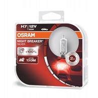 Żarówka OSRAM H7 12V 60/55W Night Breake Silver 100% 2szt