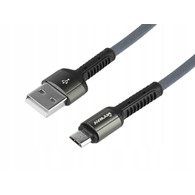 Kabel MYWAY do ładowania i synchronizacj mikrofibrowy 200cm USB micro USB