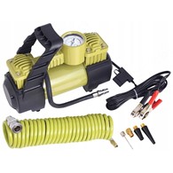 Kompresor powietrza dwutłokowy 12V 11BAR 70L 4 adaptery