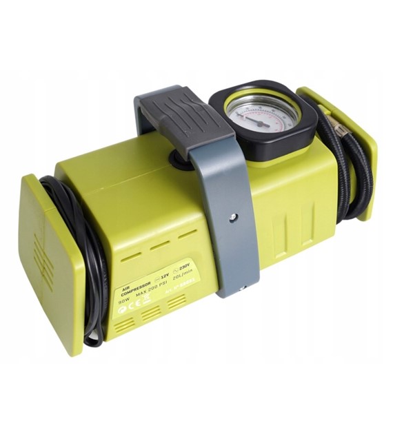 Kompresor powietrza DC 12V AC 230V 200 PSI 4 adaptery