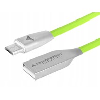 Kabel do ładowania i synchronizzacji 120 cm USB micro USB zielony
