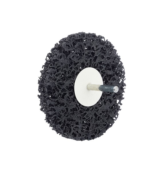 DYSK trzpieniowy z włókniny do usuwania rdzy FI 100mm x 15mm