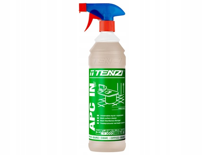TENZI APC IN 1l GT do czyszczenia elementów plastikowych wyrobów skórzanych tekstyliów