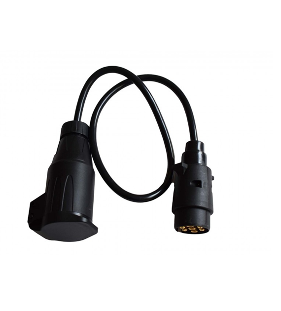 Adapter przyczepy 7/13 PIN 12V z przewodem 0,75 m