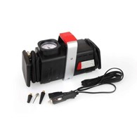 Kompresor powietrza 230V /12V czarny 200 PSI 2 adaptery