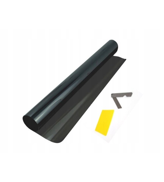 Folia 75x300cm BLACK VLT 20% 30% do przyciemniana szyb