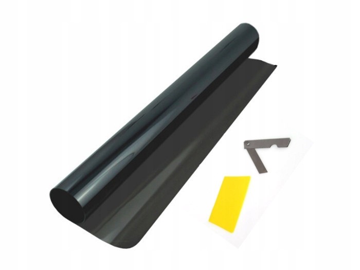 Folia 75x300cm BLACK VLT 20% 30% do przyciemniana szyb