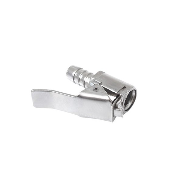 Końcówka zaciskowa do pompowania kół na wąż 8 mm metalowa