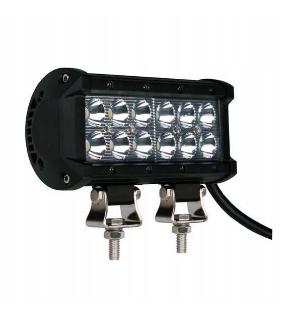 Halogen Light bar double row 12 led 36W 6 flood