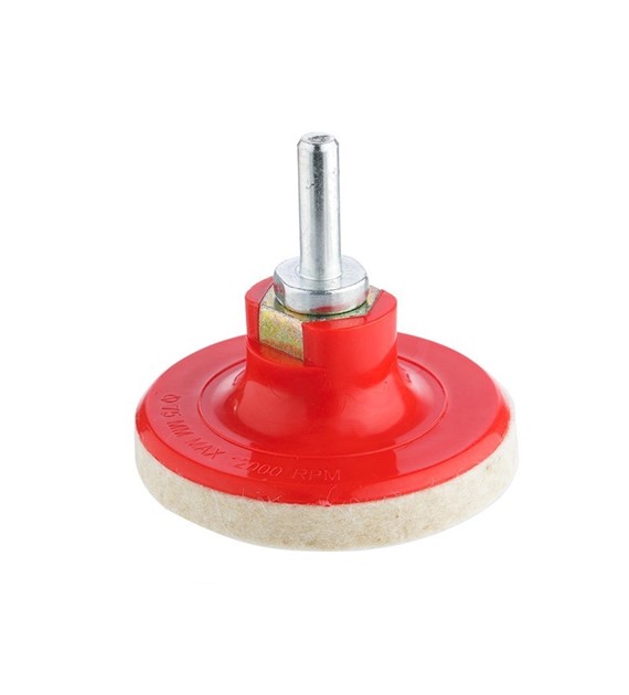 Filc polerski FI 75mm x 10mm, adapter M14