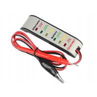 Tester akumulatora i alternatora z krokodylkiem i sondą 12V