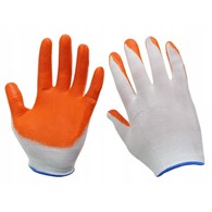 Rękawice robocze dziane nitrylowe, r. XL