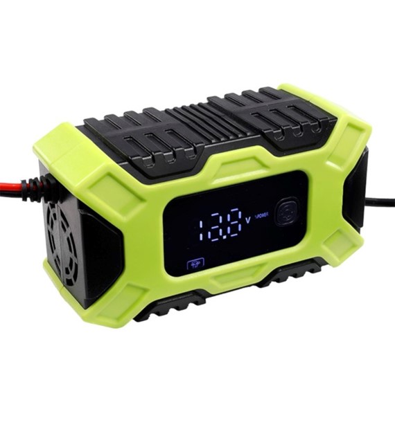 Inteligentny prostownik cyfrowy do akumulatorów 12V 6A, 2-100 Ah