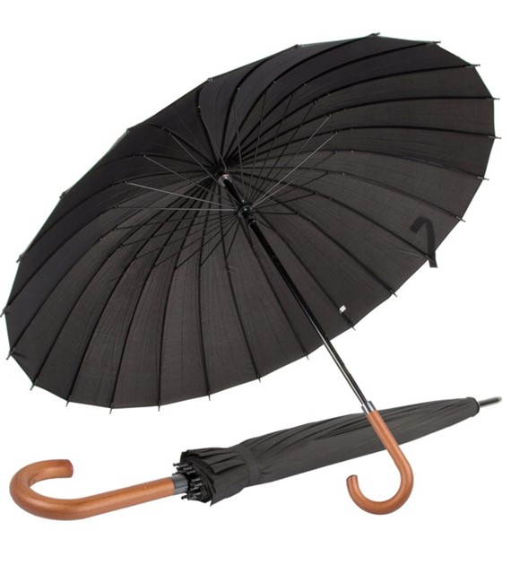 Parasol rządowy duży elegancki wytrzymały xxl 24