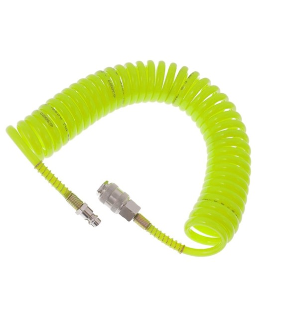 Wąż spiralny PU 5x8 mm, długość 5 m