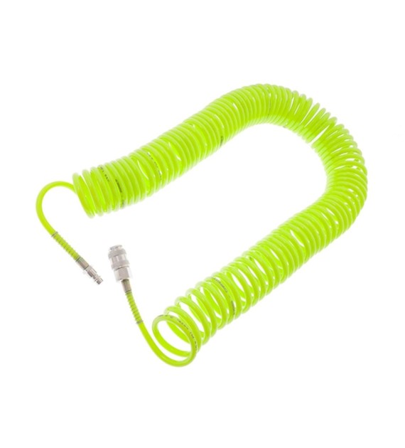 Wąż spiralny PU 5x8 mm, długość 15 m