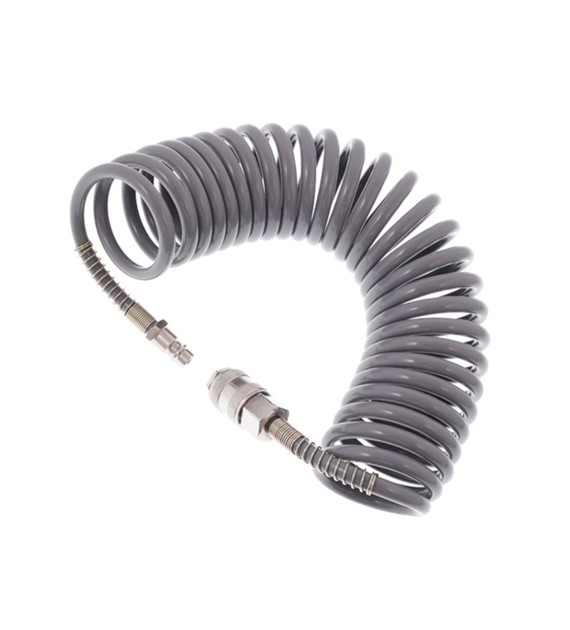 Wąż spiralny PE 5x8 mm, długość 5 m
