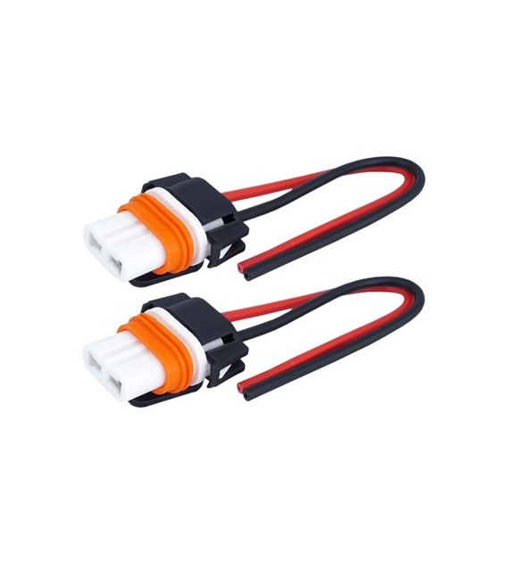 Gniazdo żarówki HB3 9005 proste ceramiczne przewód 15cm 2 szt.