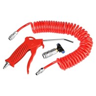 Pistolet przedmuchiwania Mercedes Benz wąż 5x8mm , reduktor 12/6/6