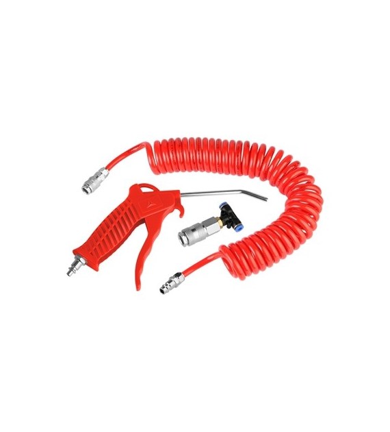 Pistolet przedmuchiwania Mercedes Benz wąż 5x8mm , reduktor 12/6/6