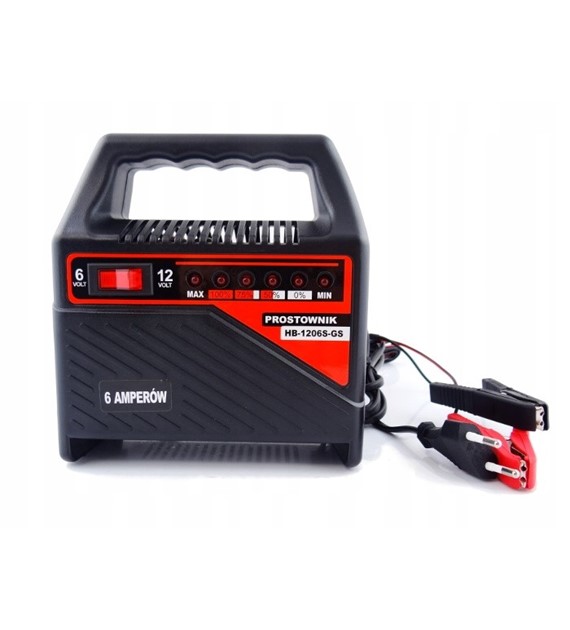 Prostownik 6AMP HB-1206S-GS 6/12V