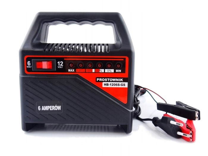 Prostownik 6AMP HB-1206S-GS 6/12V