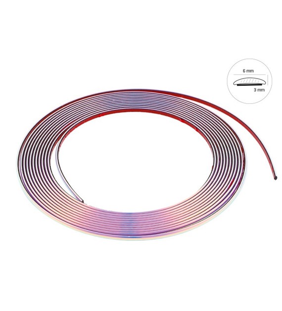 Listwa dekoracyjna RAINBOW 6mm x 8m