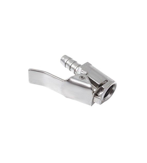 Końcówka zaciskowa do pompowania kół na wąż 6 mm metalowa