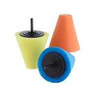 STOŻKI POLERSKIE FI32 FI80 x 80mm adapter M6  3szt