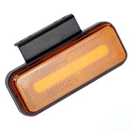 Lampa obrysowa LED 10~30V, DC prostokątna pomarańczowa
