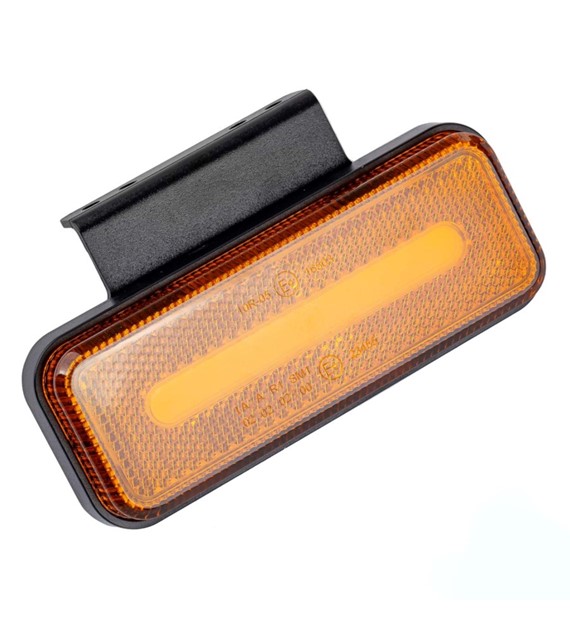 Lampa obrysowa LED 10~30V, DC prostokątna pomarańczowa