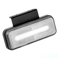 Lampa obrysowa 10~30V, DC prostokątna biała