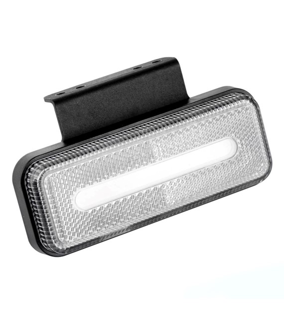 Lampa obrysowa 10~30V, DC prostokątna biała