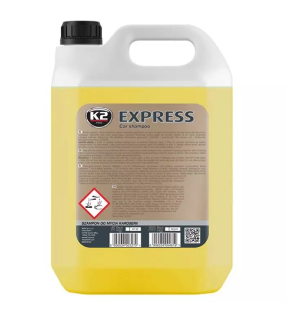 K2 Express LEMON szampon samochodowy 5l.