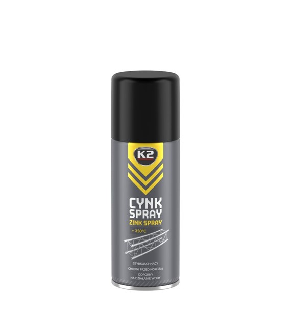 K2 CYNK spray 400ml zabezpiecza przed korozją
